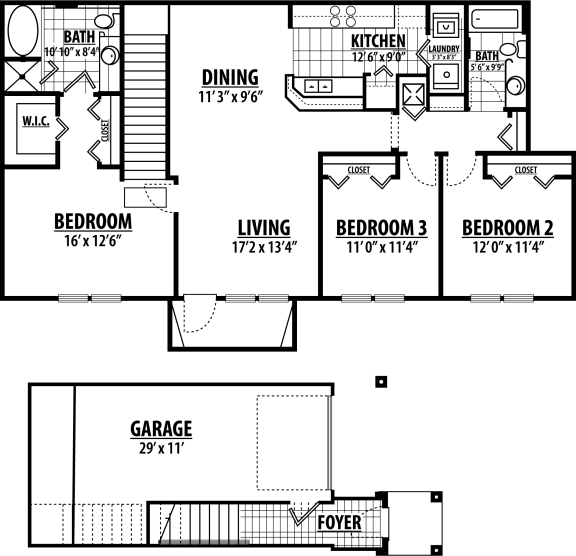 Floor Plans of Estates at Heathbrook in Ocala, FL